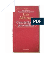 Althusser, Louis - Curso de filosofía para científicos [1967]