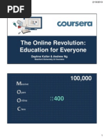 Download Coursera Presentation - Dr Daphne Koller by MN Senate Committee on Higher Education  Workforce Development SN126214808 doc pdf