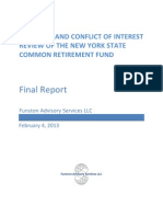 NYSCRF Fiduciary and Conflict of Interest Review