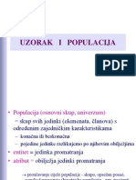 2 - Uzorak I Populacija