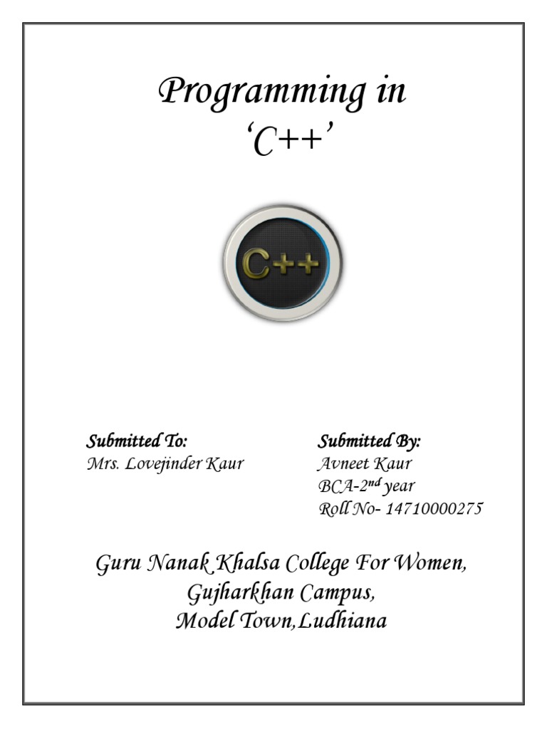 Programming in C | PDF