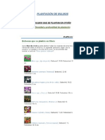 Plantas Bulbosas y Su Cultivo PDF