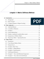 Matrix Stiffness Method