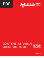 Content as Value Creation Tool