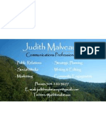 Judith Malveaux's Resume