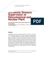 Ultrasonic Sensors Supervision of Petrochemical and Nuclear Plant