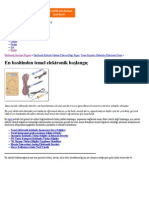 En Basitinden Temel Elektronik Başlangıç - Elektronik Devreler Projeler 320 Volt