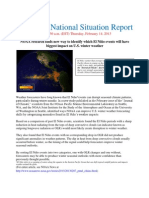 National Situation Report