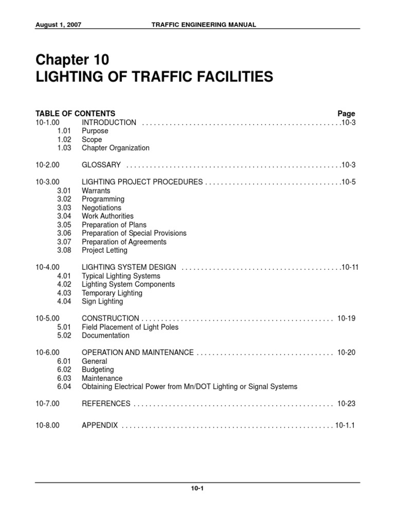 Street Lighting Voltage Drop Calculation PDF Interchange (Road