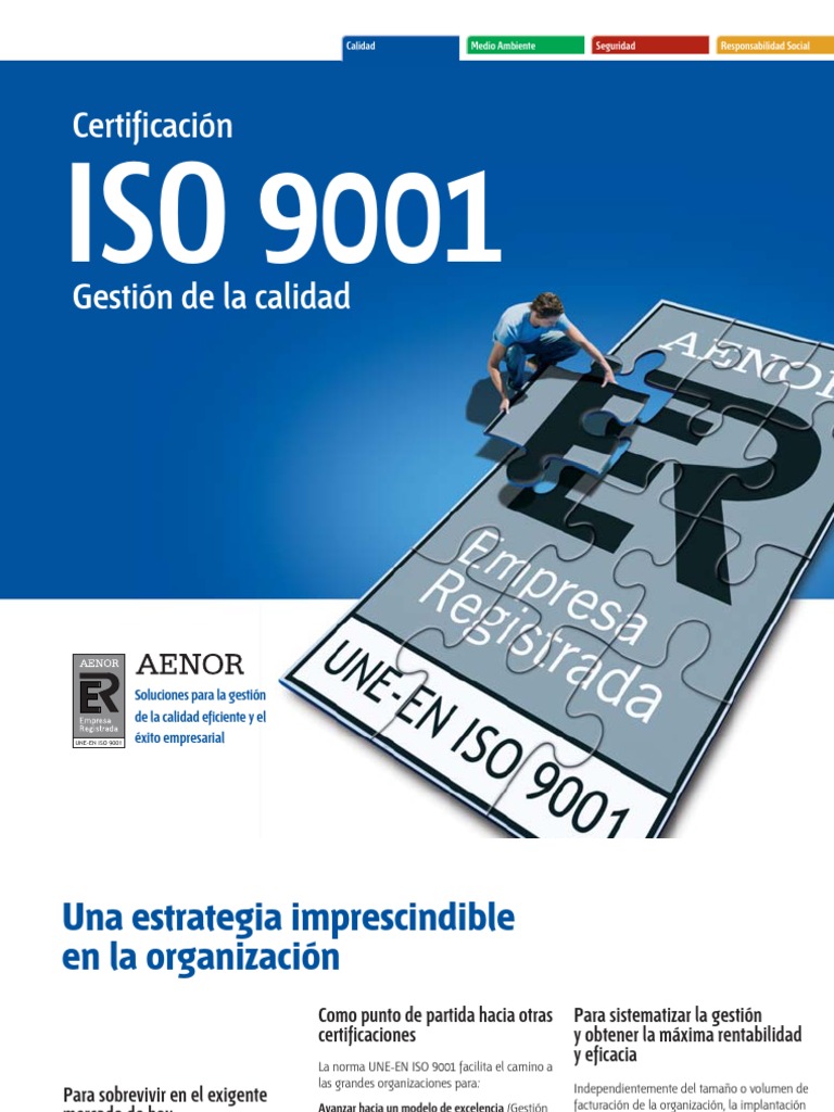 Iso 9001 | PDF | Gestión de la calidad | Calidad (comercial)
