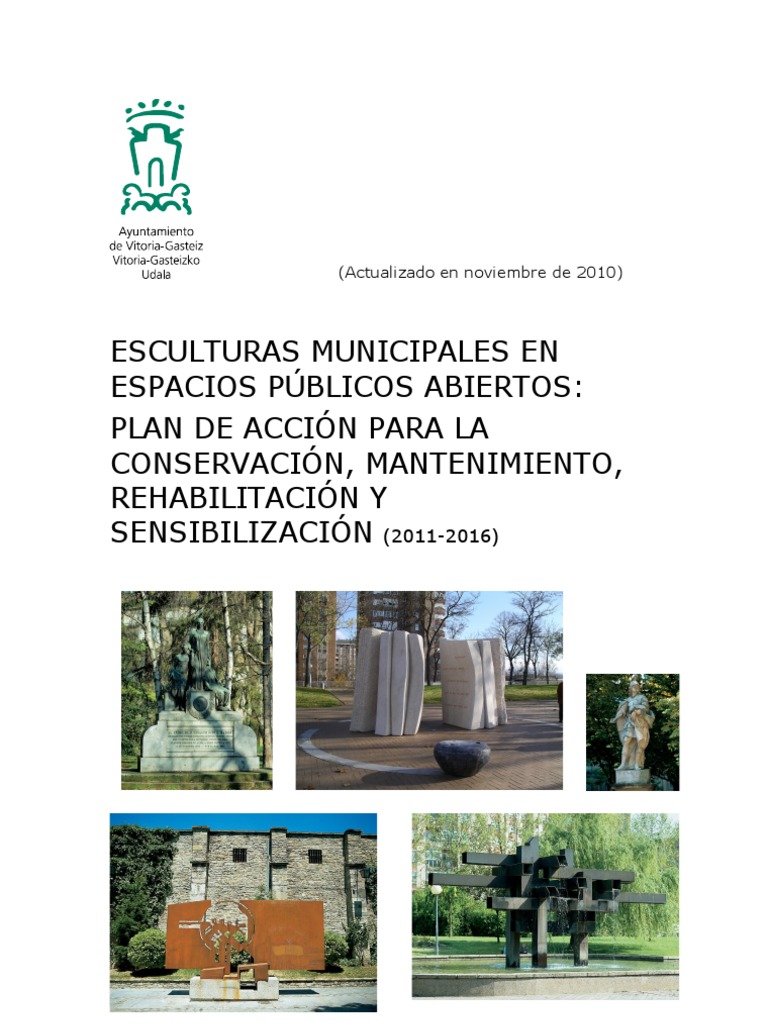 1 PLANmunicipalESCULTURASPUBLICAS | PDF | Escultura | Naturaleza