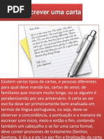 Como Escrever Uma Carta