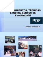 Técnicas e Instrumentos Evaluación