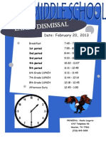 Bell Schedule