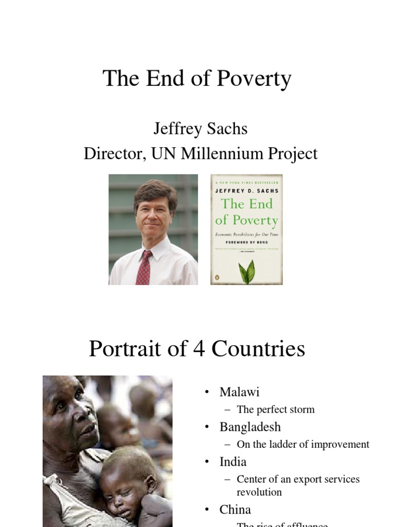 the end of poverty jeffrey sachs chapter summaries
