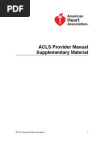ACLS Cheat Sheet | Cardiopulmonary Resuscitation | Cardiology