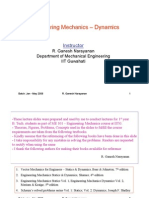 Lecture Dynamics PDF