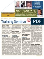 KSATF April 2013 Training Seminar