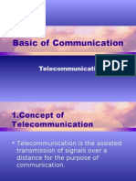 Basic of Communication: Telecommunication