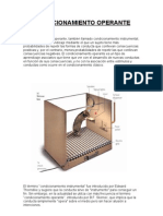 CONDICIONAMIENTO OPERANTE