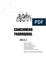 Cancionero Parroquial 2012.1