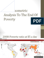 An Econometric Analysis To The End of Poverty