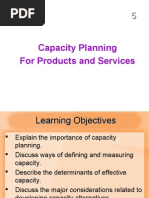 Download MBA IInd SEM POM Chapter 08 Capacity Planning and Facilities Location by Pravie SN12630781 doc pdf