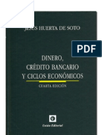 Dinero, credito bancário y ciclos economicos - Jesús Huerta de Soto