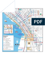 Downtown Seattle Bikeways Map