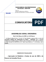 Convocatoria AG 31-03-2009