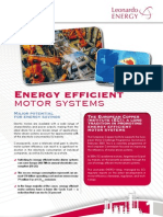 Energy Efficient Motor Systems