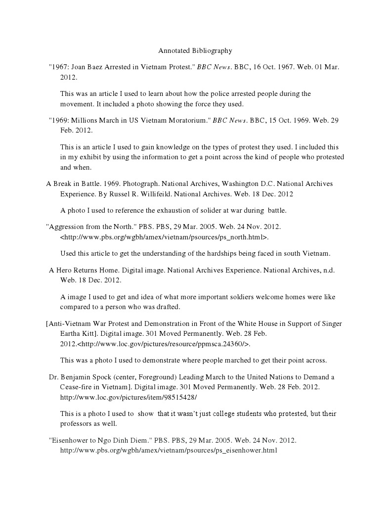 Apa annotated bibliography example pdf picture