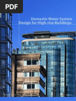 High Rise Structures:Plumbing Design Guidelines.
