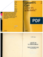 Quc3a9 Es La Historia de Edward H Carr PDF