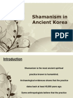 Shamanism in Ancient Korea: Free Powerpoint Templates