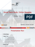 Brand Track Report - Online Shopping July-Sept 2007