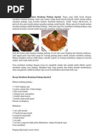 Download Rahasia Resep Masakan Rendang Padang Spesial by Mardiant Djokovic SN126335294 doc pdf