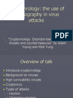 Cryptovirology: The Use of Cryptography in Virus Attacks