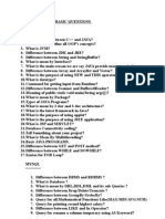Java Basic Questions