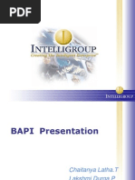 BAPI Presentation