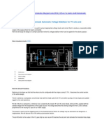 Homemade Voltage Stabilizer for TVs & Fridges