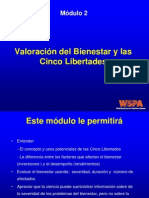 Modulo 2 Evaluacion Del Bienestar y Las Cinco Libertades