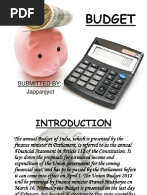 Budget