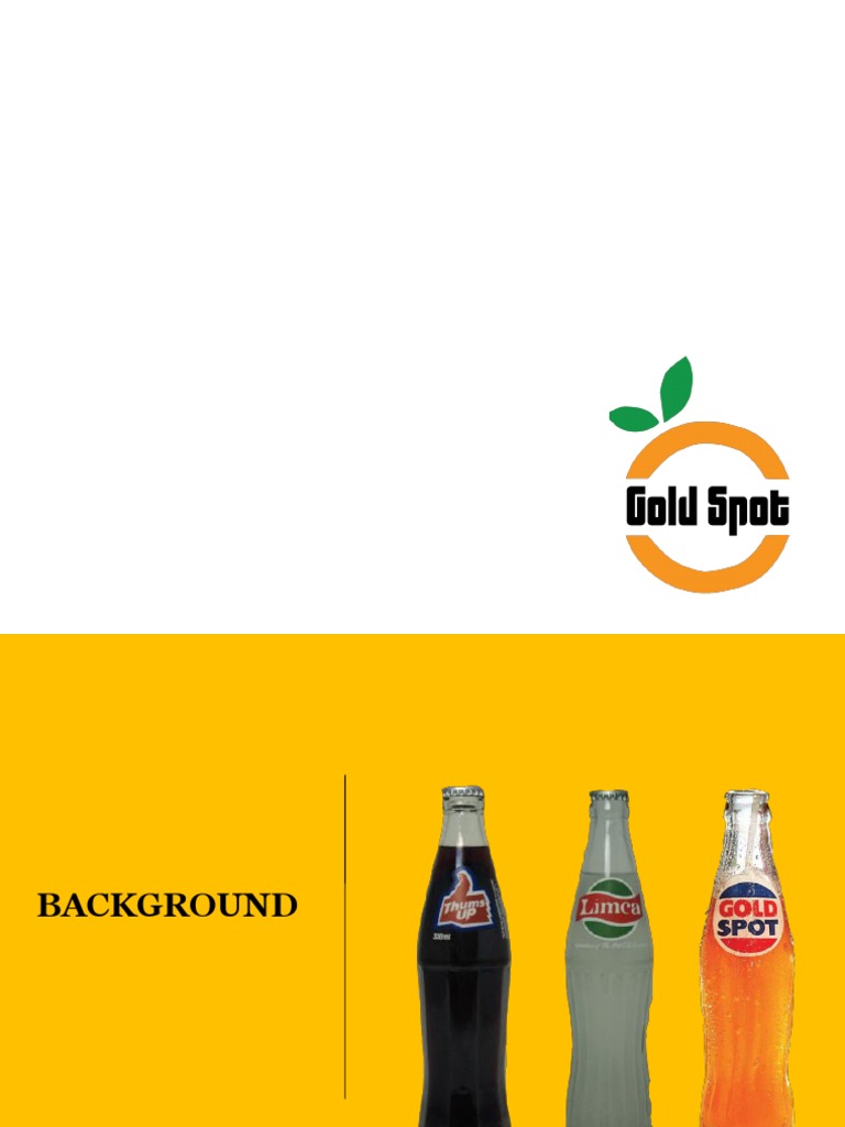 Gold Spot Presentation 3 PDF Brand Marketing