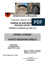 Divina Liturgia Rossano