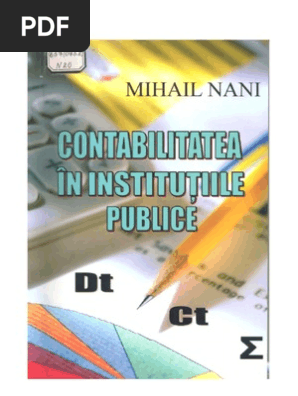 mihail nani contabilitatea institutiilor publice