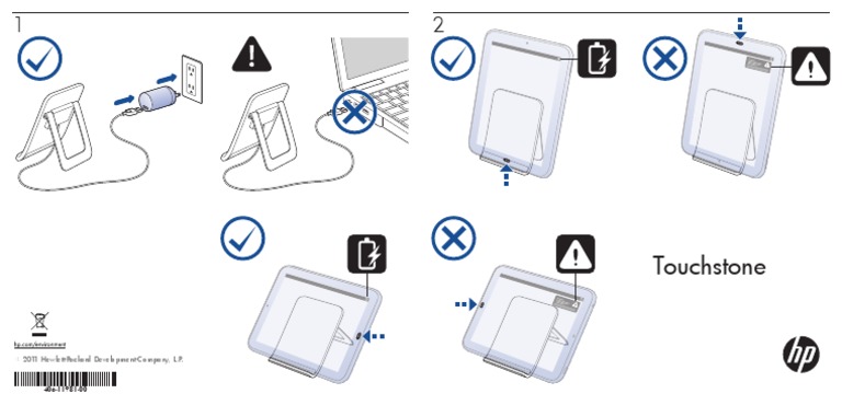 HP TouchstoneForTouchPad UG EnUS | PDF