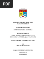Rancangan Pengajaran Harian Matematik Tingkatan Tiga