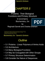 Proteins: Their Biological Functions and Primary Structure