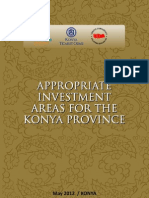 Konya Investment Areas